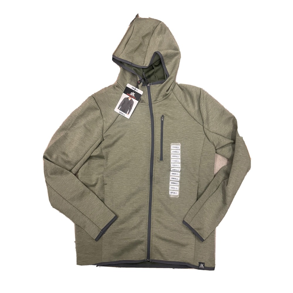 NEW ZeroXposur Full Zip Jacket BSL Heather Medium
